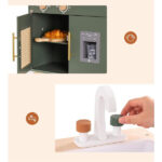 MySunshine: Ξύλινη παιδική κουζίνα με κατσαρολικά Green - Image 12