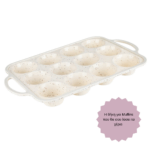 Dodo'sLand: Σταθερή Φόρμα Σιλικόνης – Muffins – 12 Θέσεων