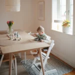 Mushie Splat Mat Αδιάβροχο χαλί φαγητού - Olive - Image 3