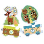 Djeco Παζλ Μαθαίνω να μετράω ζωάκια 20τεμ. 102εκ. - Image 3