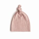 Mushie Ribbed Baby Beanie Σκουφάκι Παιδικό - Blush