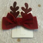 Grandes Suenos - Κλίπ μαλλιών Κόκκινα Γκλίτερ Ταρανδάκια