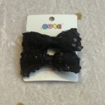 Grandes Suenos - Κλίπ μαλλιών Black Bows