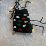 Grandes Suenos - Χριστουγεννιάτικες Παιδικές Κάλτσες Μπλε Πουά