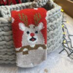 Grandes Suenos - Χριστουγεννιάτικες Παιδικές Κάλτσες Κόκκινο Ταρανδάκι