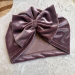 Grandes Suenos - Παιδικό Τουρμπάν Mauve Velour - Image 2