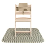 Mushie Splat Mat Αδιάβροχο χαλί φαγητού - Olive