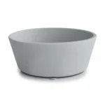 Mushie Silicone Suction Bowl Μπωλ Φαγητού Σιλικόνης  -  Stone