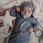 Mushie Ribbed Baby Beanie Σκουφάκι Παιδικό - Tradewinds - Image 2