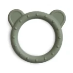 Mushie Teether Μασητικό Σιλικόνης - Bear - Dried  Thyme