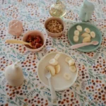 Mushie Silicone Feeding Spoons Κουτάλια Φαγητού 2-Pack - Blush/Shifting Sand - Image 2