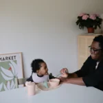 Mushie Silicone Feeding Spoons Κουτάλια Φαγητού 2-Pack - Blush/Shifting Sand - Image 3