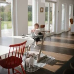 Mushie Splat Mat Αδιάβροχο χαλί φαγητού - Olive - Image 2