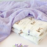 Kiokids Μουσελίνα Bamboo Lavender Bunny 120x120cm. - Image 2