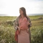 Mushie Baby Carrier Wrap Υφασμάτινος Μάρσιπος - Cedar - Image 2