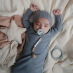 Mushie Teether Μασιτικό Σιλικόνης - Cat - Stone - Image 2