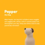 Asobu - Beige Dog Bestie Bottle 460ml μπουκάλι θερμός - Image 2