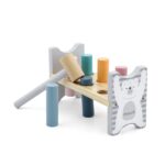 Viga ξύλινη βάση με σφυράκι για καρφώματα - Image 2