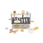 Viga Ξύλινο βαλιτσάκι 2 σε 1, εστίες κουζίνας & μπάρμπεκιου - Image 4