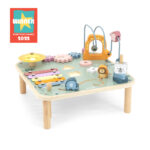 Viga Ξύλινο Τραπέζι Δραστηριοτήτων Ζωάκια