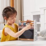 Viga ξύλινο αριθμητήριο-άβακας με μαυροπίνακα - Image 2