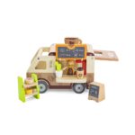 Viga ξύλινη καντίνα καφέ με αξεσουάρ και φιγούρα - Image 2