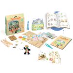 Djeco DIY κατασκευάζω και χρωματίζω κουκλόσπιτο-βαλιτσάκι 'Olive' - Image 3