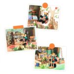 Djeco DIY κατασκευάζω και χρωματίζω κουκλόσπιτο-βαλιτσάκι 'Olive' - Image 5