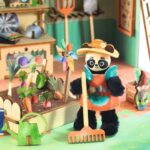 Djeco DIY κατασκευάζω και χρωματίζω κουκλόσπιτο-βαλιτσάκι 'Olive' - Image 6