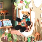 Djeco DIY κατασκευάζω και χρωματίζω κουκλόσπιτο-βαλιτσάκι 'Olive' - Image 10