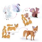 Djeco δημιουργικές δραστηριότητες 'Ζωάκια Δάσους' - Image 3