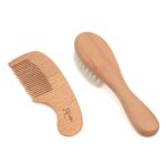 Kiokids: Βρεφικό Σετ Περιποίησης Μαλλιών από ξύλο Οξιάς | 2τμχ - Image 2