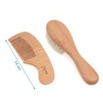 Kiokids: Βρεφικό Σετ Περιποίησης Μαλλιών από ξύλο Οξιάς | 2τμχ - Image 3