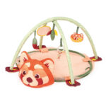 Ludi 3σε1 βρεφικό γυμναστήριο δραστηριοτήτων-μπαλοπισίνα με 30 μπαλάκια κόκκινο 'Πάντα' - Image 3