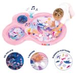 Ludi ροζ βρεφικό χαλί δραστηριοτήτων με νερό “Θαλάσσιος Κόσμος“