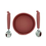 Dodo'sLand: Seahorse and Me – First Stage Set (Το πρώτο μου σετ φαγητού) Sage Pink - Image 3