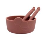 Dodo'sLand: Seahorse and Me – First Stage Set (Το πρώτο μου σετ φαγητού) Sage Pink