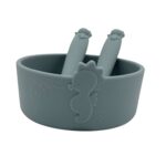 Dodo'sLand: Seahorse and Me – First Stage Set (Το πρώτο μου σετ φαγητού) Sage Blue - Image 2