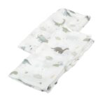 Bimbidreams Πάνες Αγκαλιάς Μουσελίνα σετ 2τμχ.Trex 60x60cm.