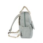 Walking Mom - Τσάντα Αλλαξιέρα Backpack I Love Vichy Green - Image 3
