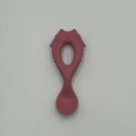 Dodo'sLand: Owen the Owl – Εκπαιδευτικό κουτάλι εκμάθησης από σιλικόνη Dusty Pink