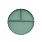 Dodo'sLand: Classic Plate -Mint- Πιάτο σιλικόνης με βεντούζα και χωρίσματα