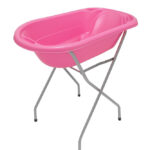 Βρεφική Μπανιέρα με Βάση Lorelli Pink 1013044