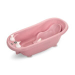 Μπανάκι Βρεφικό με Βάση και Θερμόμετρο 88cm Lorelli Nordic Pink 10130820006 - Image 2