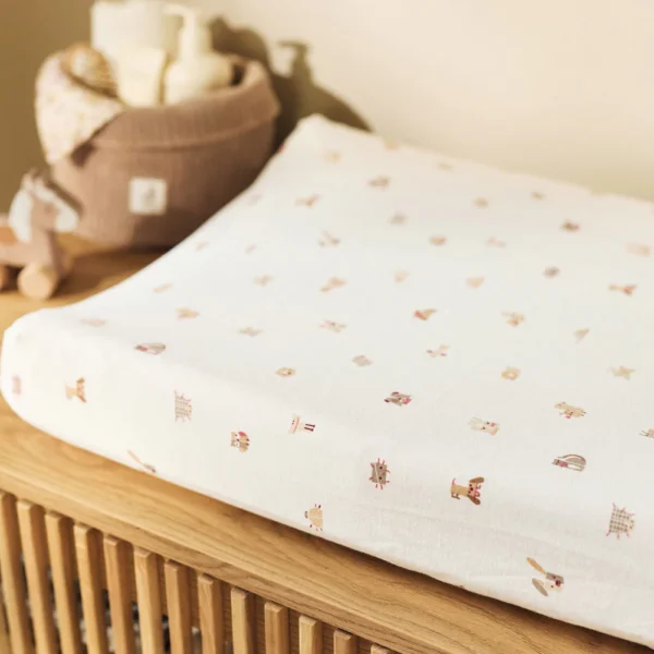 Jollein: Κάλυμμα για την αλλαξιέρα Jersey - Animal Friends
