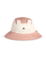 KiETLA: Camper Καπέλο με προστασία UPF50+ με γείσο - προστασία σε σβέρκο και αυτιά - Ροζ Αρκουδάκι (0-2 ετών) - Image 7