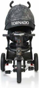 Τρίκυκλο Παιδικό Ποδηλατάκι Tornado Byox Dark Grey 3800146230197 - Image 3