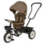 Τρίκυκλο Ποδηλατάκι Περιστρεφόμενο Dotty Kikka boo Brown 31006020050 - Image 2