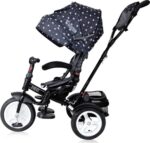Τρίκυκλο Παιδικό Ποδηλατάκι Air Wheels Neo Lorelli Black Crowns 10050342013 - Image 2