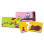 Djeco 12 Παζλ με 2 κομμάτια Mαμά και παιδί - Image 2